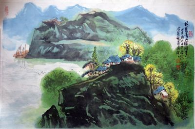 作者：朱 葵&nbsp;山水&nbsp;￥：协商&nbsp;单击鼠标查看详细介绍！