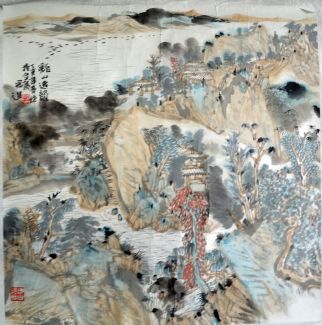 作者：祁恩进&nbsp;山水&nbsp;￥：协商&nbsp;单击鼠标查看详细介绍！