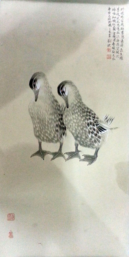 作者：刘欣&nbsp;花鸟&nbsp;￥：协商&nbsp;单击鼠标查看大图！