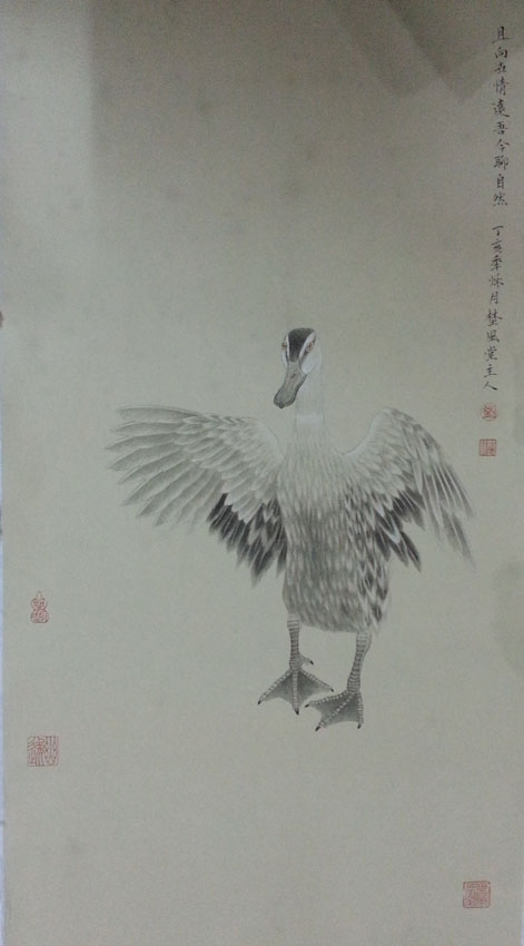 作者：刘欣&nbsp;花鸟&nbsp;￥：协商&nbsp;单击鼠标查看大图！