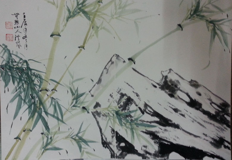 作者：潘志刚（站长）&nbsp;花鸟&nbsp;￥：日课&nbsp;单击鼠标查看大图！