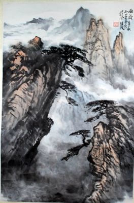 作者：卢星堂&nbsp;《黄山雨霁》&nbsp;￥：协商&nbsp;单击鼠标查看详细介绍！