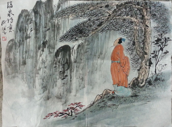 作者：谢伯子&nbsp;山水&nbsp;￥：协商&nbsp;单击鼠标查看大图！