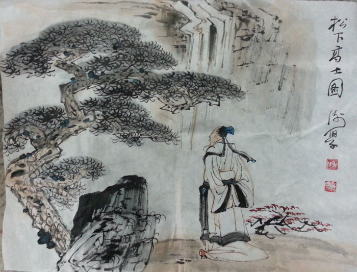 作者：谢伯子&nbsp;山水&nbsp;￥：协商&nbsp;单击鼠标查看大图！