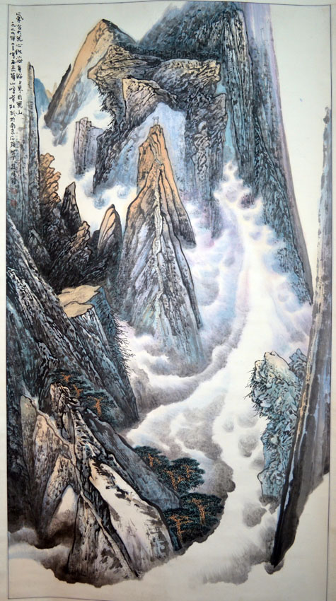 作者：赵晓钟&nbsp;山水&nbsp;￥：协商&nbsp;单击鼠标查看大图！