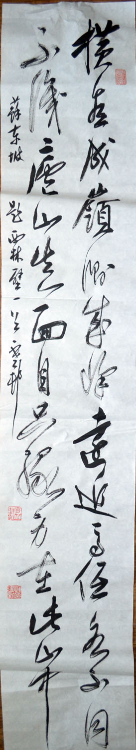 作者：y恽建新&nbsp;书法&nbsp;￥：协商&nbsp;单击鼠标查看大图！