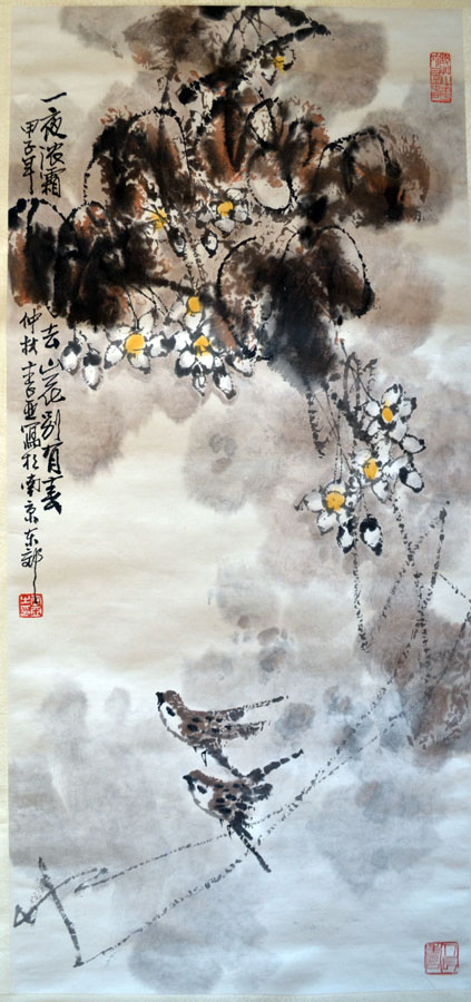 作者：李亚&nbsp;花鸟&nbsp;￥：协商&nbsp;单击鼠标查看大图！