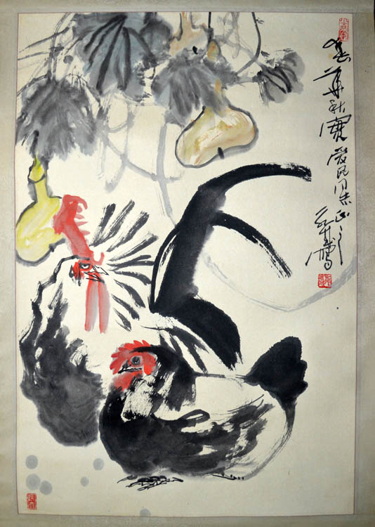 作者：施永成&nbsp;花鸟&nbsp;￥：协商&nbsp;单击鼠标查看大图！