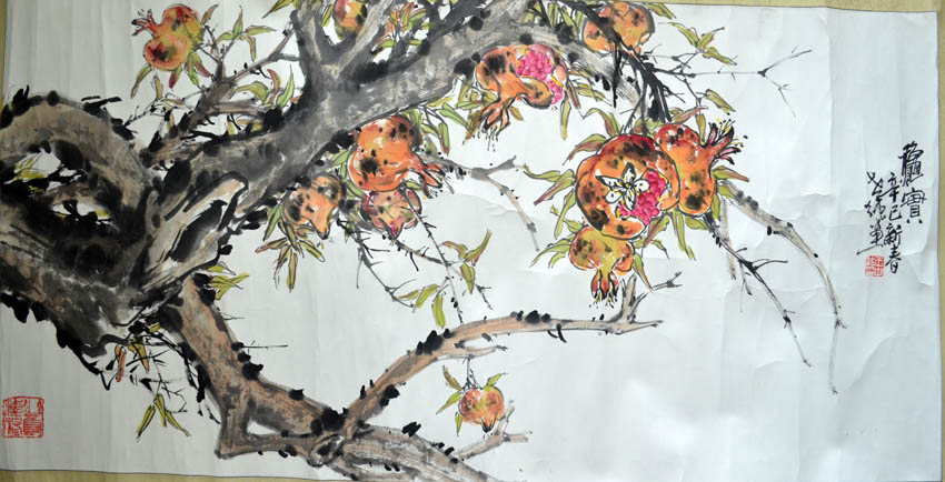 作者：王世纯&nbsp;花鸟 &nbsp;￥：协商&nbsp;单击鼠标查看大图！