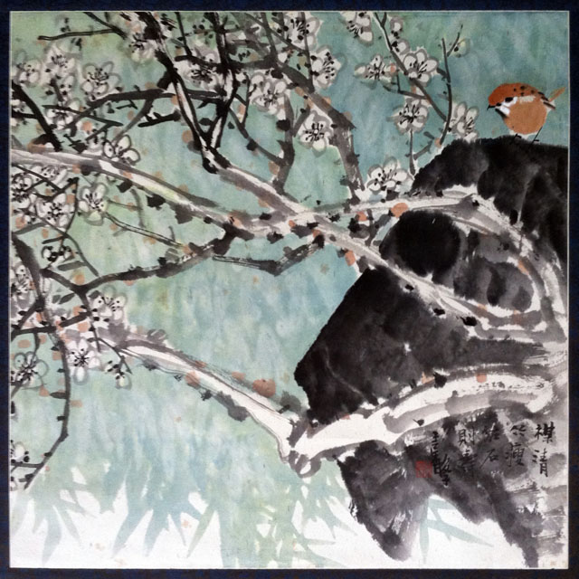 作者：张继馨&nbsp;花鸟&nbsp;￥：协商&nbsp;单击鼠标查看大图！