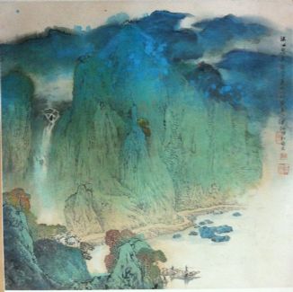 作者：华拓&nbsp;山水&nbsp;￥：藏品&nbsp;单击鼠标查看详细介绍！