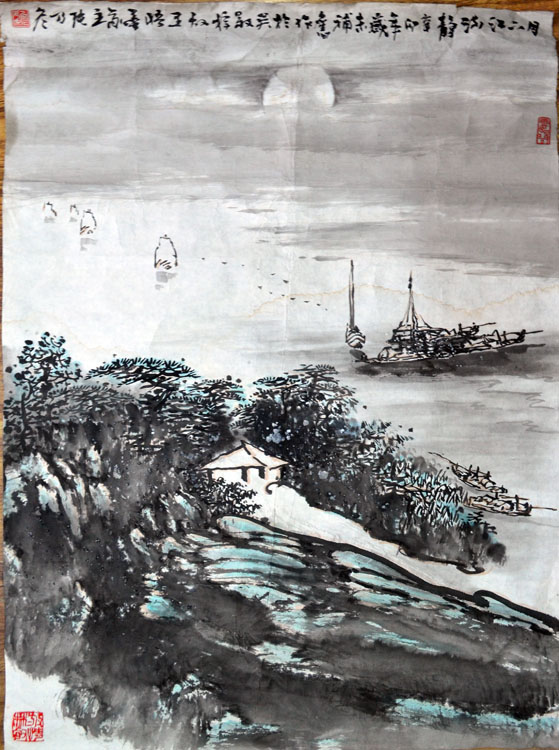 作者：张乃冬&nbsp;山水&nbsp;￥：协商&nbsp;单击鼠标查看大图！