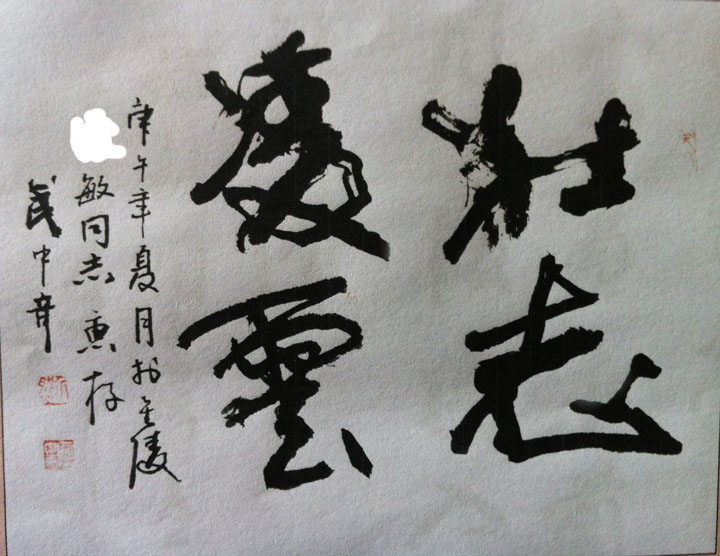 作者：武中奇&nbsp;书法&nbsp;￥：赏真阁藏品&nbsp;单击鼠标查看大图！