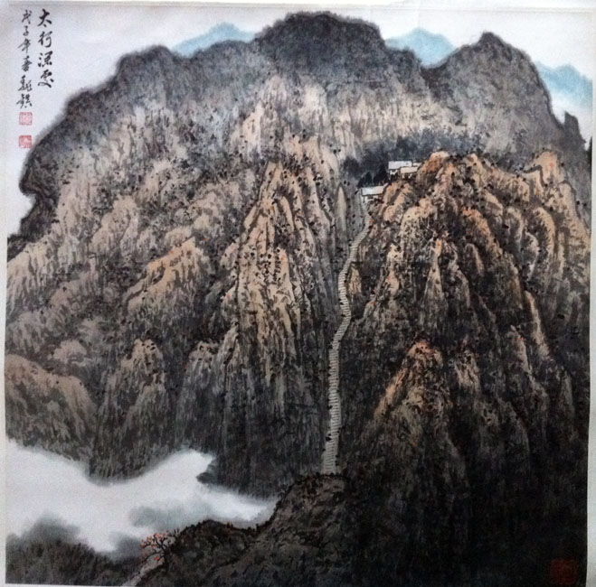 作者：魏镇&nbsp;山水&nbsp;￥：协商&nbsp;单击鼠标查看大图！