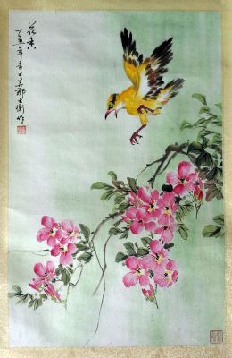 作者：吕大卫&nbsp;花鸟&nbsp;￥：赏真阁藏品&nbsp;单击鼠标查看详细介绍！