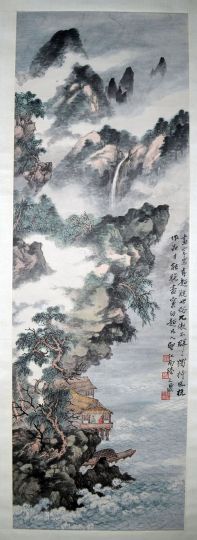 作者：陆元鼎&nbsp;山水&nbsp;￥：藏品&nbsp;单击鼠标查看详细介绍！
