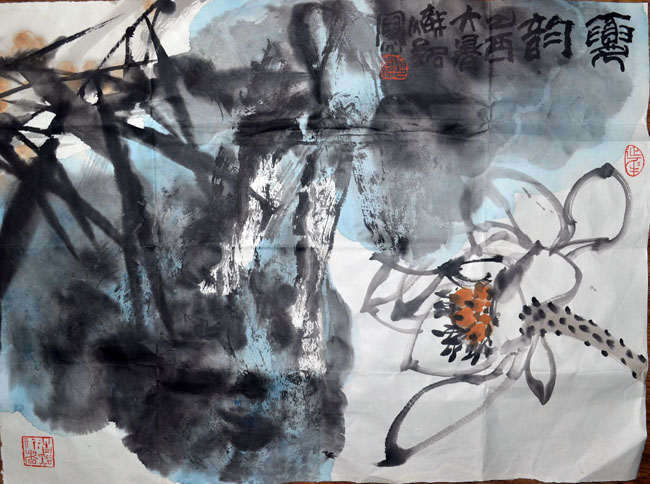 作者：邱炽铭&nbsp;花鸟&nbsp;￥：协商&nbsp;单击鼠标查看大图！