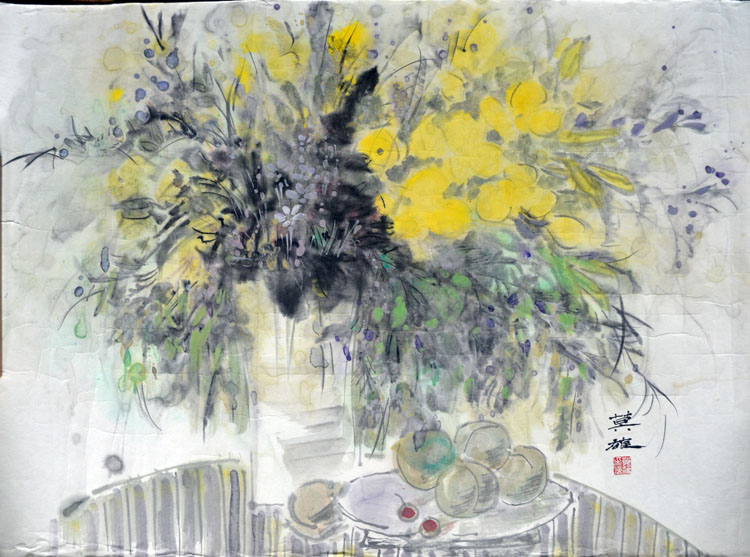 作者：莫雄&nbsp;花鸟&nbsp;￥：协商&nbsp;单击鼠标查看大图！