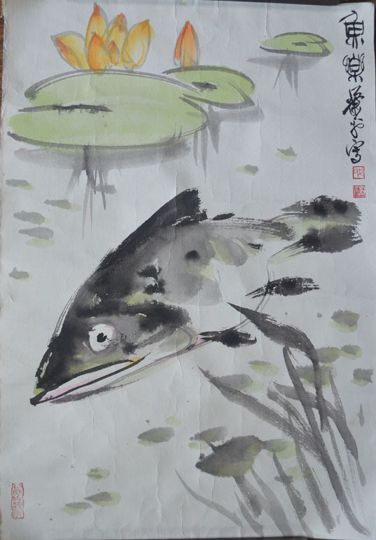 作者：萧平&nbsp;花鸟&nbsp;￥：协商&nbsp;单击鼠标查看大图！