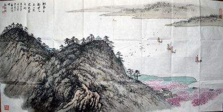 作者：魏镇&nbsp;山水&nbsp;￥：协商&nbsp;单击鼠标查看详细介绍！