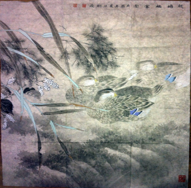 作者：刘欣&nbsp;花鸟&nbsp;￥：协商&nbsp;单击鼠标查看大图！