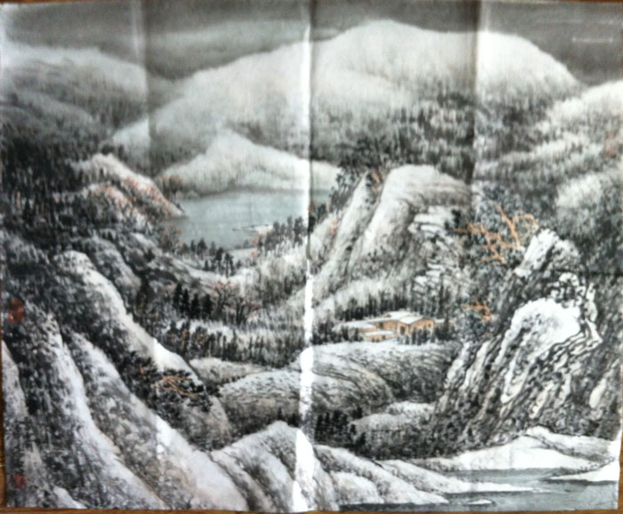 作者：宫中奇&nbsp;山水&nbsp;￥：协商&nbsp;单击鼠标查看大图！