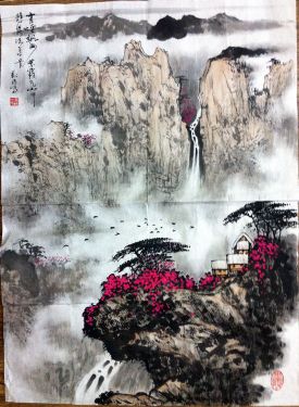 作者：魏万清&nbsp;山水&nbsp;￥：协商&nbsp;单击鼠标查看详细介绍！