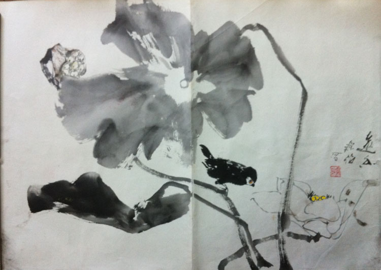 作者：徐源绍&nbsp;花鸟&nbsp;￥：协商&nbsp;单击鼠标查看大图！