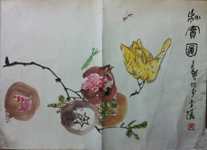 作者：张继馨&nbsp;花鸟&nbsp;￥：协商&nbsp;单击鼠标查看大图！