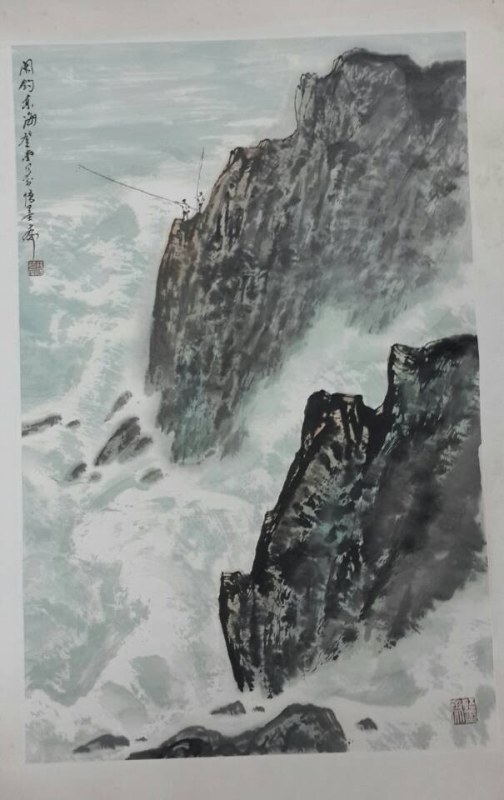 作者：张登堂&nbsp;山水&nbsp;￥：协商&nbsp;单击鼠标查看大图！