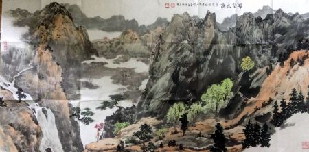 作者：傅二石&nbsp;山水&nbsp;￥：協商&nbsp;单击鼠标查看详细介绍！