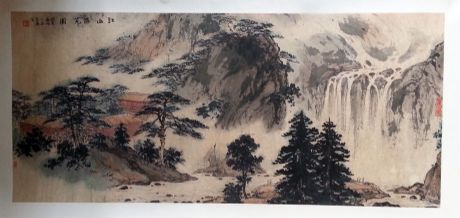 作者：傅二石&nbsp;山水&nbsp;￥：藏品&nbsp;单击鼠标查看详细介绍！