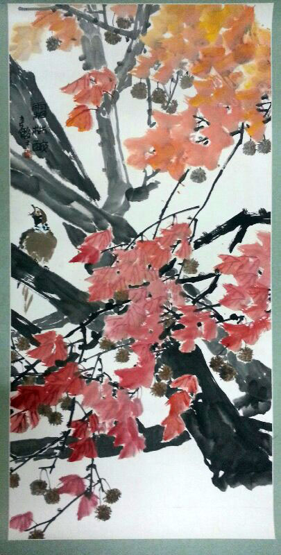 作者：张继馨&nbsp;花鸟&nbsp;￥：协商&nbsp;单击鼠标查看大图！