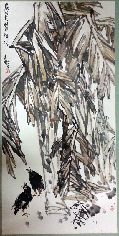 作者：张继馨&nbsp;花鸟&nbsp;￥：协商&nbsp;单击鼠标查看大图！