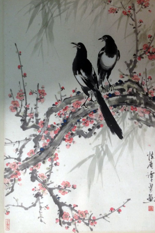 作者：谭勇&nbsp;花鸟&nbsp;￥：协商&nbsp;单击鼠标查看大图！