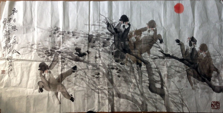 作者：徐培晨&nbsp;花鸟&nbsp;￥：协商&nbsp;单击鼠标查看大图！