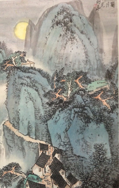 作者：金明华&nbsp;山水&nbsp;￥：协商&nbsp;单击鼠标查看大图！