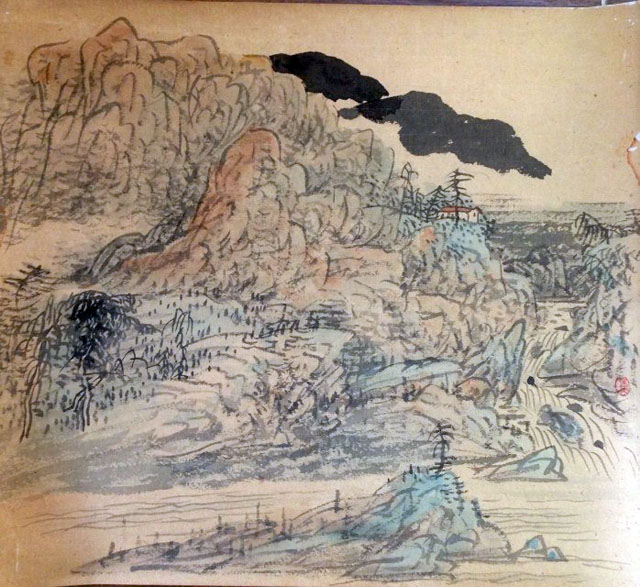 作者：黄柔昌&nbsp;山水&nbsp;￥：协商&nbsp;单击鼠标查看大图！