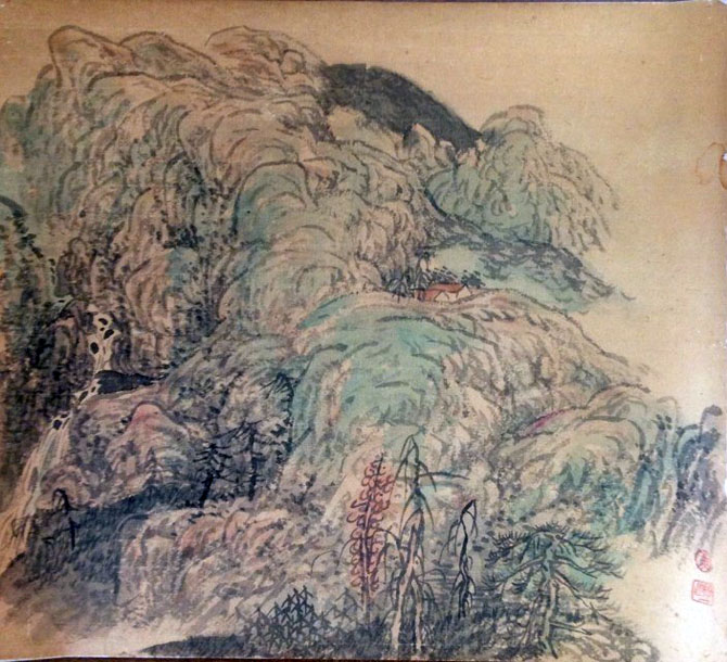 作者：黄柔昌&nbsp;山水&nbsp;￥：协商&nbsp;单击鼠标查看大图！