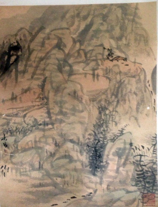 作者：黄柔昌&nbsp;山水&nbsp;￥：协商&nbsp;单击鼠标查看大图！