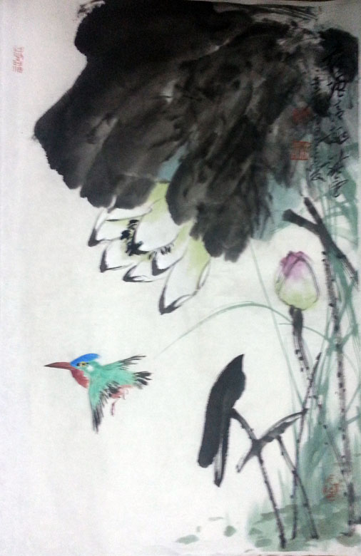 作者：徐纯原&nbsp;荷风送香&nbsp;￥：协商&nbsp;单击鼠标查看大图！