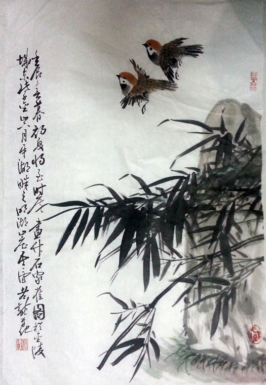 作者：徐纯原&nbsp;花鸟&nbsp;￥：协商&nbsp;单击鼠标查看大图！