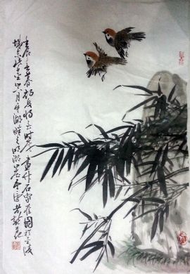 作者：徐纯原&nbsp;花鸟&nbsp;￥：协商&nbsp;单击鼠标查看详细介绍！