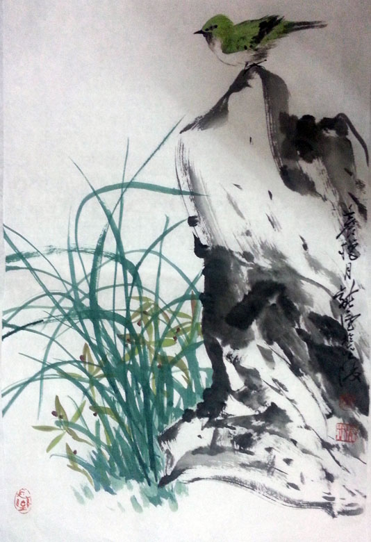 作者：徐纯原&nbsp;花鸟&nbsp;￥：协商&nbsp;单击鼠标查看大图！