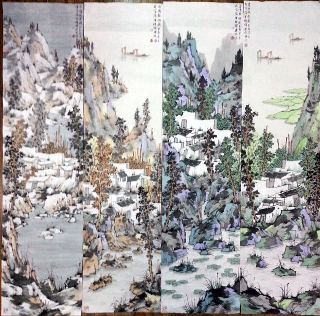 作者：倪建鸣&nbsp;山水&nbsp;￥：协商&nbsp;单击鼠标查看大图！