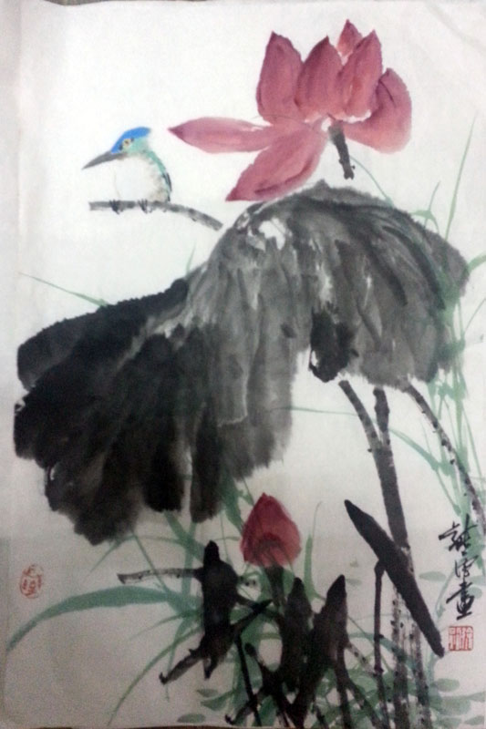 作者：徐纯原&nbsp;花鸟&nbsp;￥：协商&nbsp;单击鼠标查看大图！