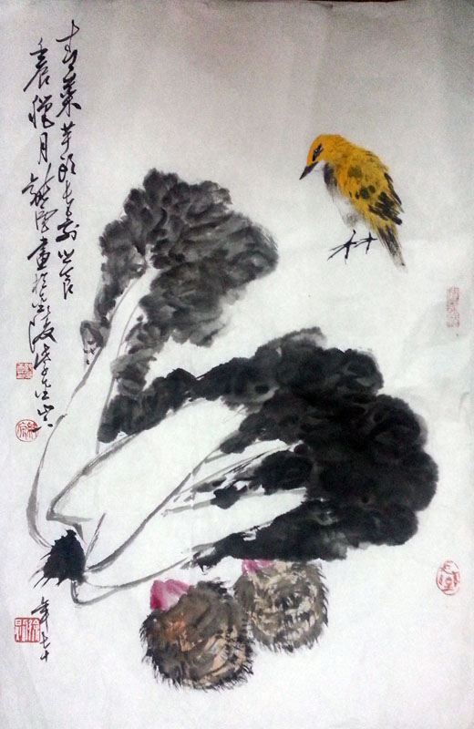 作者：徐纯原&nbsp;花鸟&nbsp;￥：协商&nbsp;单击鼠标查看大图！