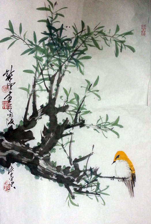 作者：徐纯原&nbsp;花鸟&nbsp;￥：协商&nbsp;单击鼠标查看大图！