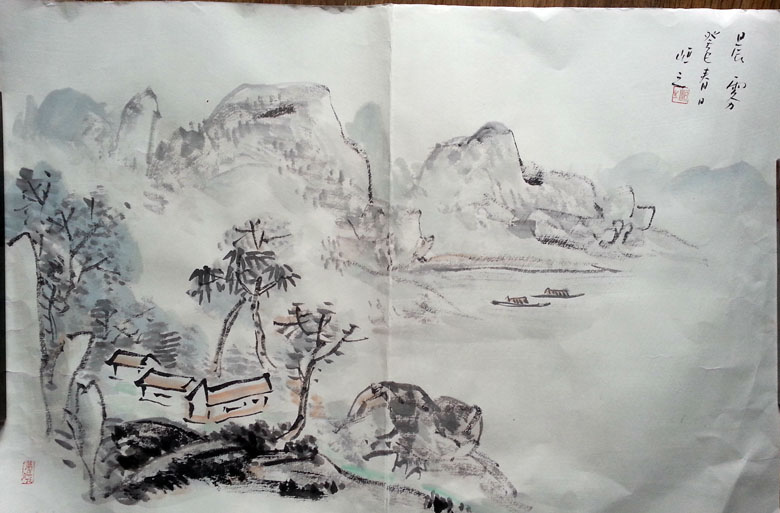 作者：林小康&nbsp;山水&nbsp;￥：协商&nbsp;单击鼠标查看大图！