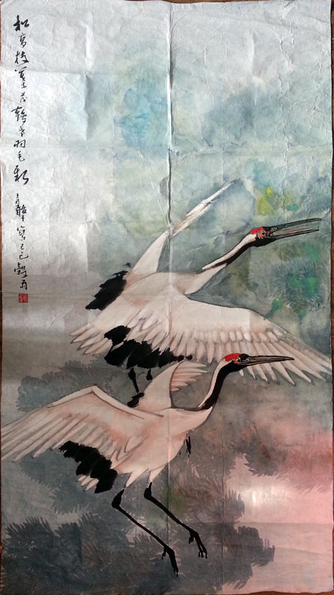 作者：张继馨&nbsp;花鸟&nbsp;￥：协商&nbsp;单击鼠标查看大图！